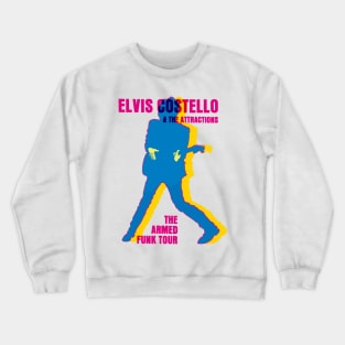 Elvis Costello offset graphic Crewneck Sweatshirt